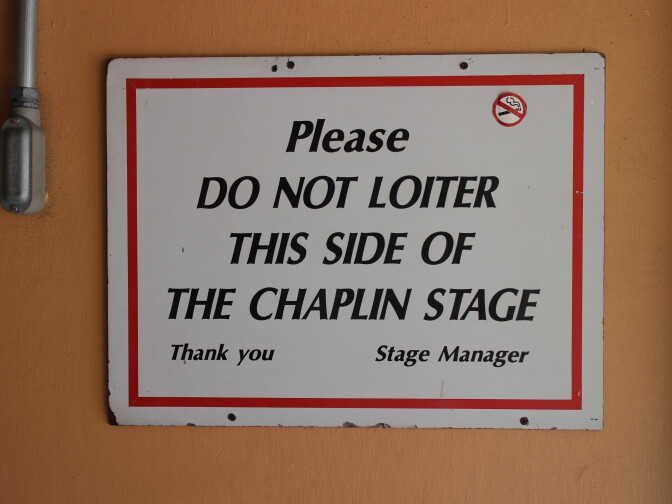 The Jim Henson Company's studio originally belonged to Charlie Chaplin. They've kept his name as one of their stages.