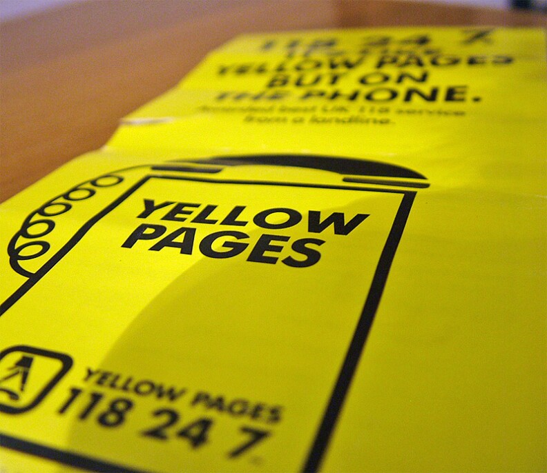 The Yellow Pages.
