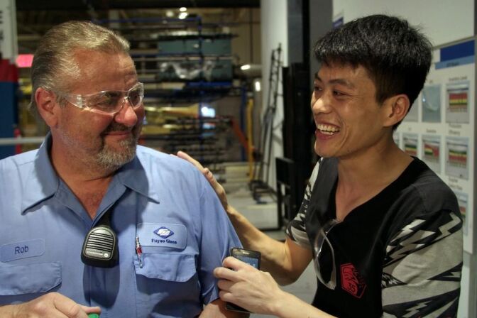 A scene from the documentary, "American Factory."
