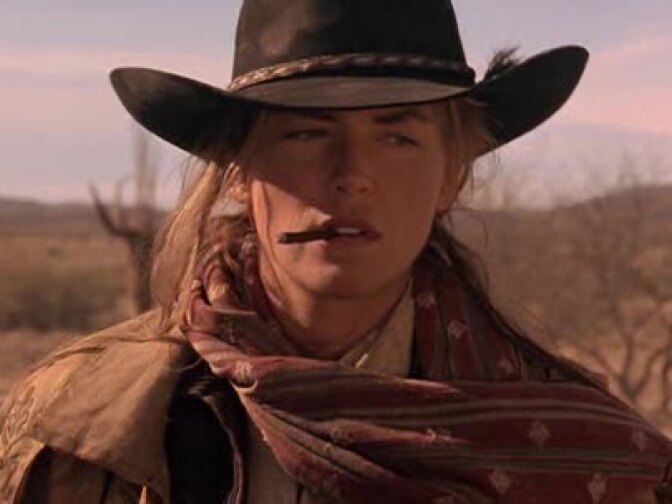Sharon Stone in "The Quick and the Dead"