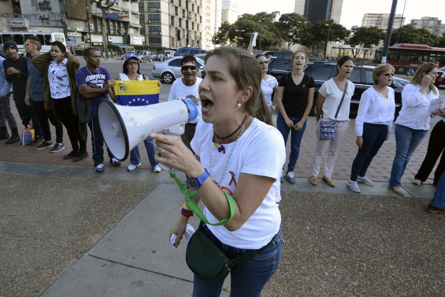 VENEZUELA-POLITICS-OPPOSITION-PROTEST
