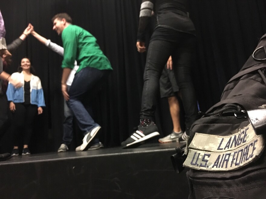 At the first improv class for veterans at Hollywood's Second City, veterans from all four branches of the military gathered to learn the acting skills of the trade.