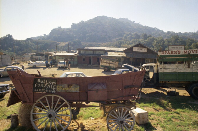 The Spahn movie ranch near Chatsworth, shown on Dec. 11, 1969. This is where Charles Manson and his "family" of followers lived at the time actress Sharon Tate and seven others were slain.
