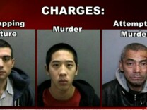 Authorities are searching for three inmates who escaped from Orange County Central Men's Jail Friday. All are wanted for violent crimes. 