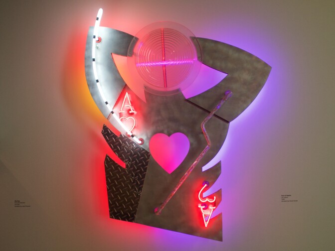 Ace of Hearts by Lili Lakich, 1995