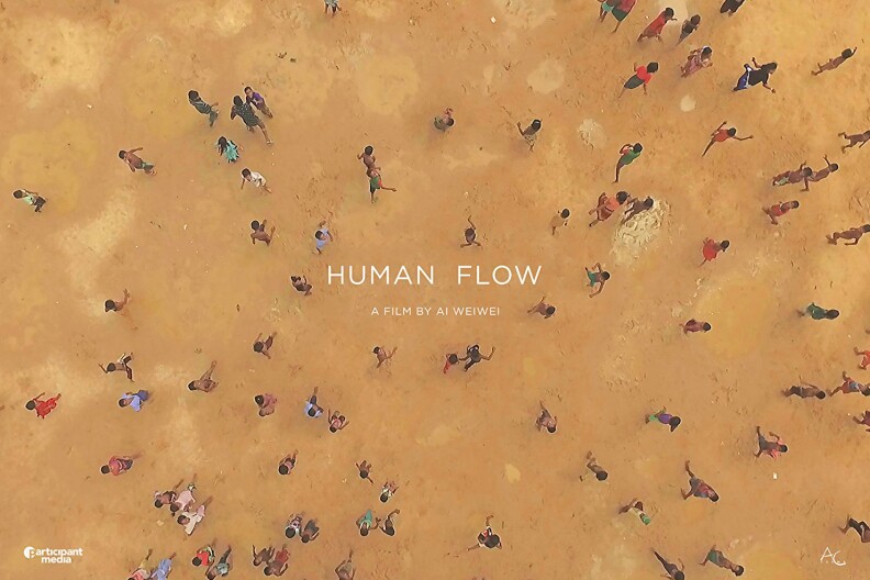 Still from the film "Human Flow," by director Ai Wei Wei.
