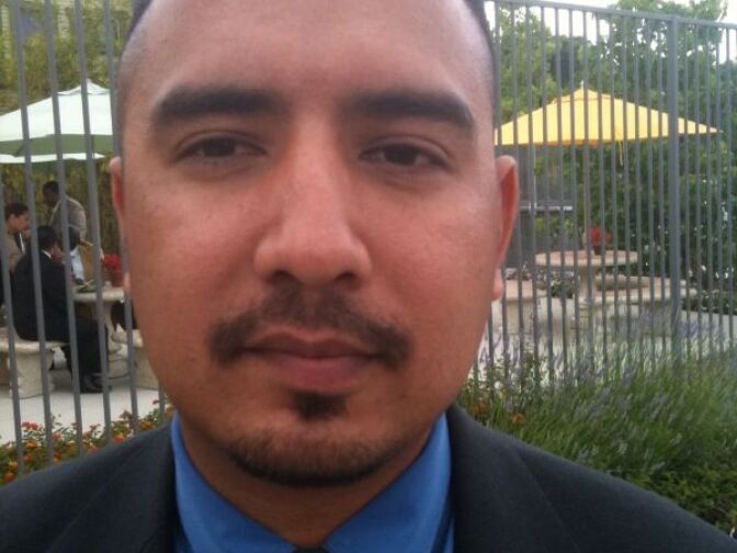 Speedy Bueno is a former gang member turned peacemaker in Pacoima. He works with Communities In Schools, and was one of 27 graduates from the Los Angeles Violence Intervention Training Academy. 