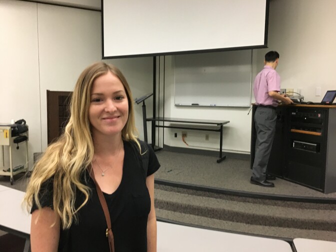 Cal State Long Beach student Jaclyn Kaufman is one of tens of thousands enrolling in the Associate Degree for Transfer each year. 