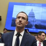 Facebook CEO and founder Mark Zuckerberg testifies during a US House Committee on Energy and Commerce hearing about Facebook on Capitol Hill in Washington, DC, April 11, 2018. / AFP PHOTO / SAUL LOEB        (Photo credit should read SAUL LOEB/AFP/Getty Images)