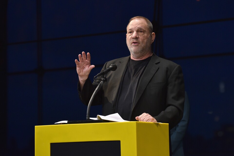 Harvey Weinstein speaks at National Geographic's Further Front Event at Jazz at Lincoln Center on April 19, 2017 in New York City.