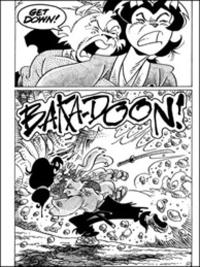 Some of Usagi Yojimbo's adventures.