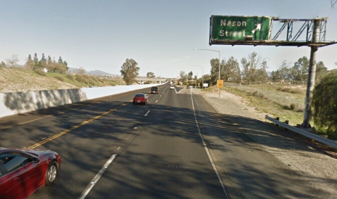 Moreno Valley 60-freeway, Nason Street