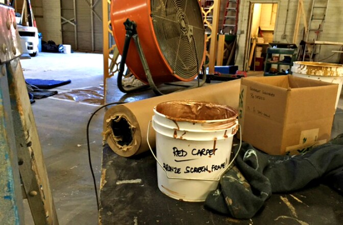 In the workshop of Beth Goodnight, a self-proclaimed "mad scientist" of set building