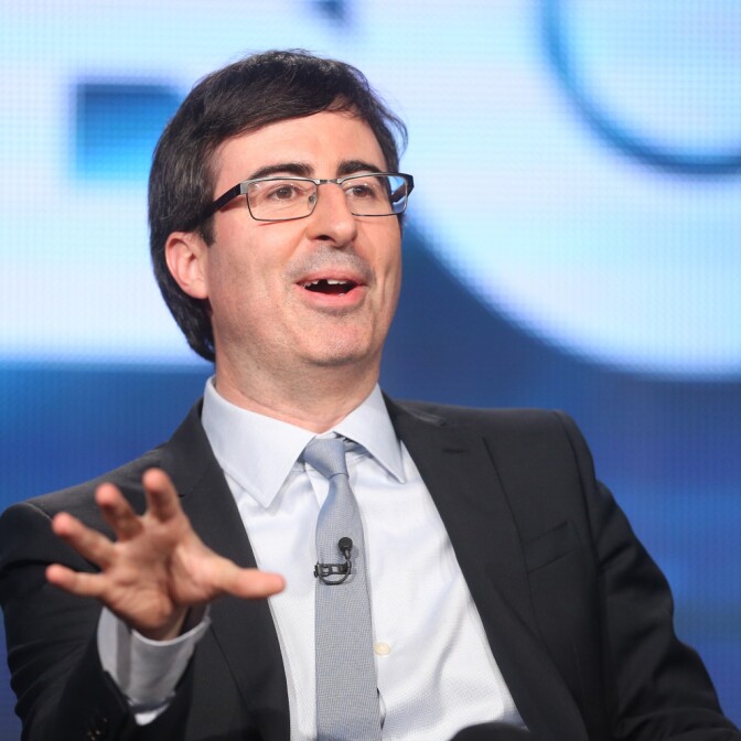 Comedian John Oliver, host of HBO's "Last Week Tonight."