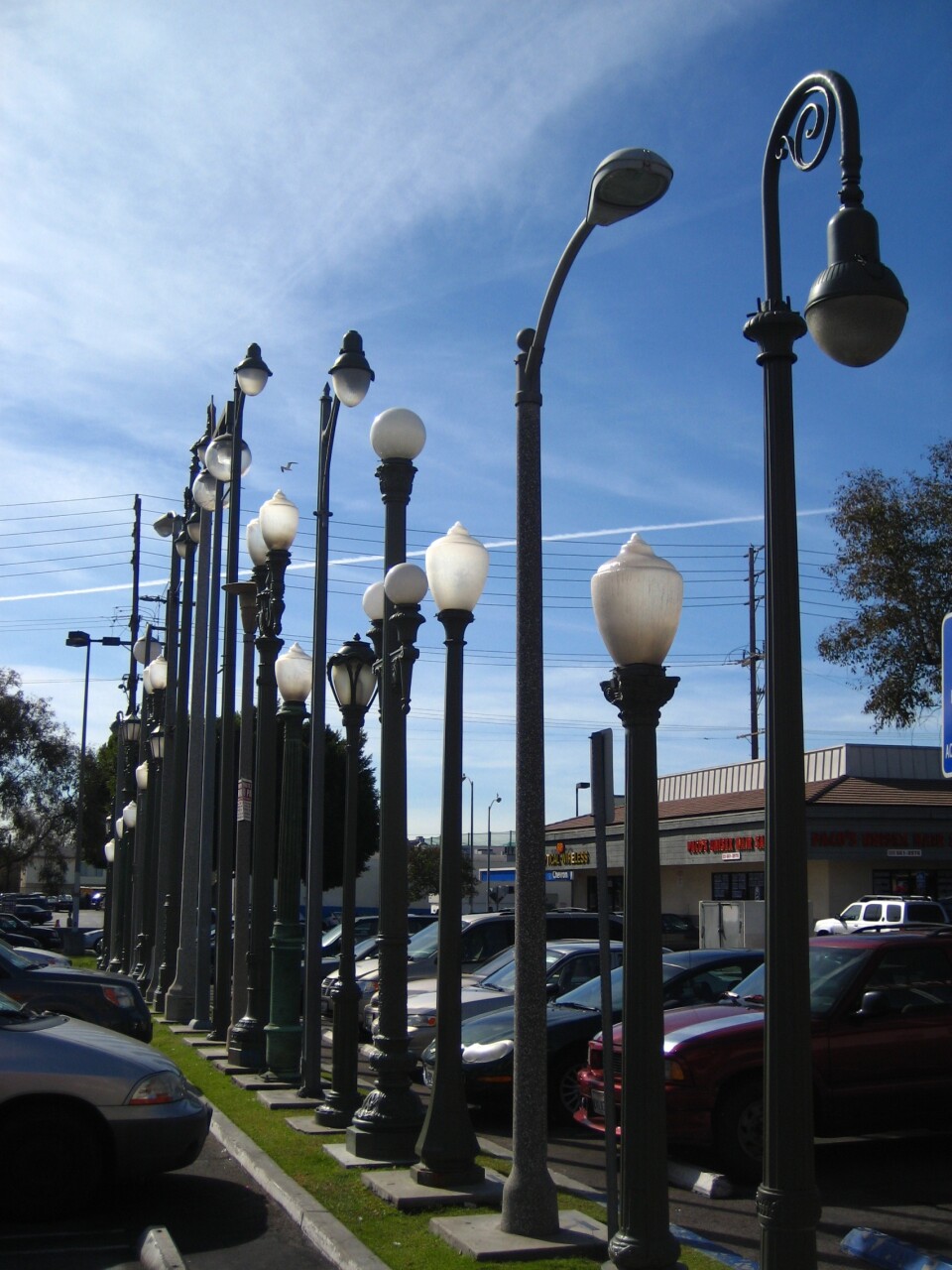 The Vermonica light installation sometime in 2008.