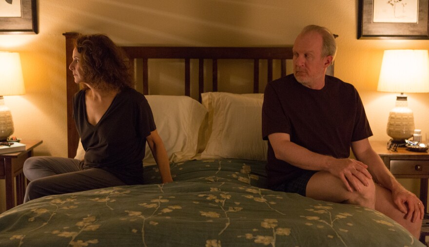 Debra Winger and Tracy Letts star in "The Lovers."