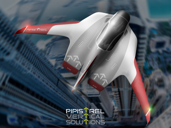 Pipistrel, based in Slovenia, is one of several aircraft makers that has partnered with Uber on a flying ride-hail service. The new Pipistrel concept unveiled during the Uber Elevate conference in L.A. can carry between 2 and 6 passengers and co go longer distances at higher speeds than previous models.