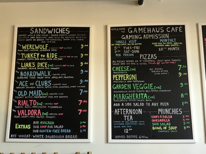 At Game Haus, the food is a play on popular games. 