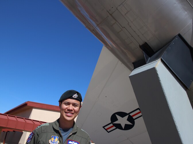 Major Matthew Goh graduated from the U.S. Air Force Test Pilot School June 9, 2017. 