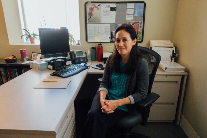 Dr. Shana Spangler is the section chief for PTSD in the VA’s Greater Los Angeles Healthcare System.