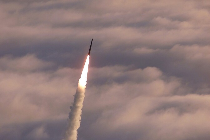 The U.S. Supreme Court will decide whether to reinstate a man's conviction for protesting outside Vandenberg Air Force Base in Southern California. (File photo: An unarmed Minuteman II intercontinental ballistic missile launches from Vandenberg Air Force Base, California. Photo by USAF/Getty Images)