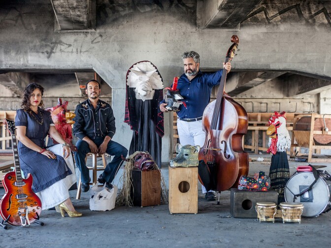 The East LA band El Haru Kuroi, which means "dark spring." 