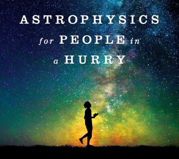Cover art of Neil deGrasse Tyson's new book, "Astrophysics for People in a Hurry."