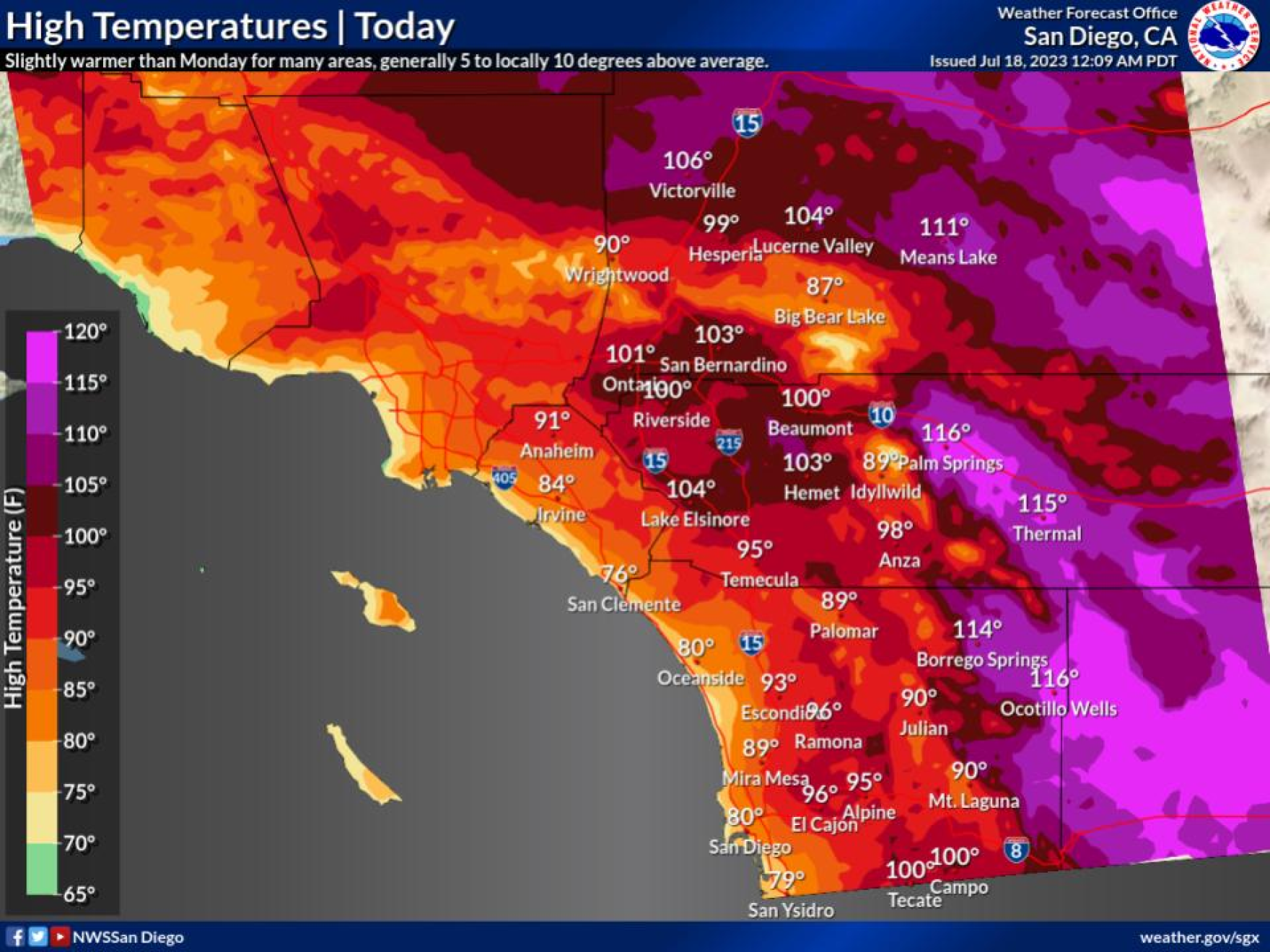 Weather in LA during July A Summer of Heat and Sunshine