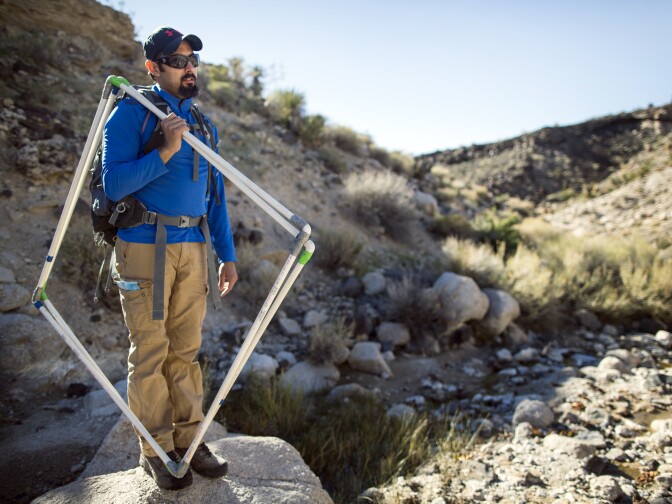 Carlos Peláez is COO and co-founder of Blueprint Earth. The non-profit is compiling their data from Mission Mojave into a publicly accessible form.