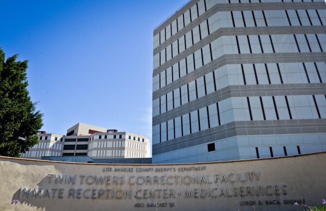 The Twin Towers Correctional Facility in downtown Los Angeles CA Thursday. 

Phillip Cho at the LASD Twin Towers Correctional Facility Thursday, March 5, 2015. 

Photo © 2015 Stuart Palley. 