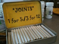 Los Angeles voters passed Measure D, which requires most medical marijuana shops in the city to close. (Photo: Finely rolled marijuana joints from one marijuana dispensary in Los Angeles.)
 