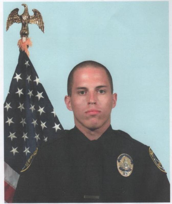 Riverside police officer Ryan Bonaminio was shot and killed Sunday. 