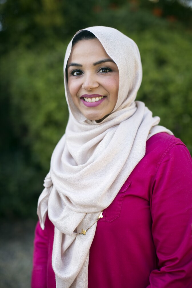 Shahzia Rahman recently decided to begin wearing the hijab everyday after the Paris attacks. Rahman wanted to show her faith to the larger community in Irvine beyond the mosque.