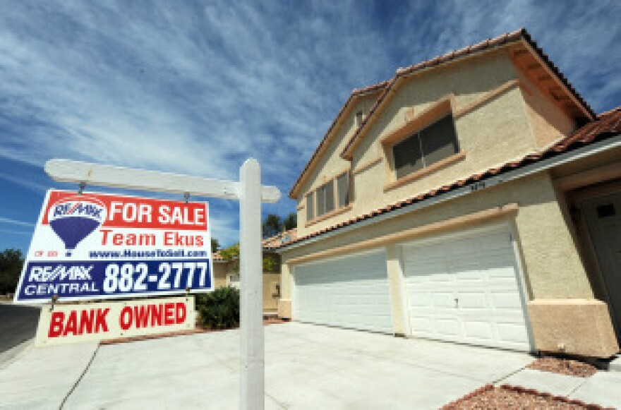 A foreclosed and now bank owned house that is for sale