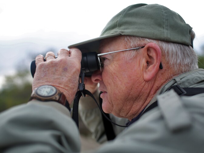 Gordon Haack of Lomita visits Ken Malloy Harbor Regional Park at Lake Machado once a week during bird migration season.