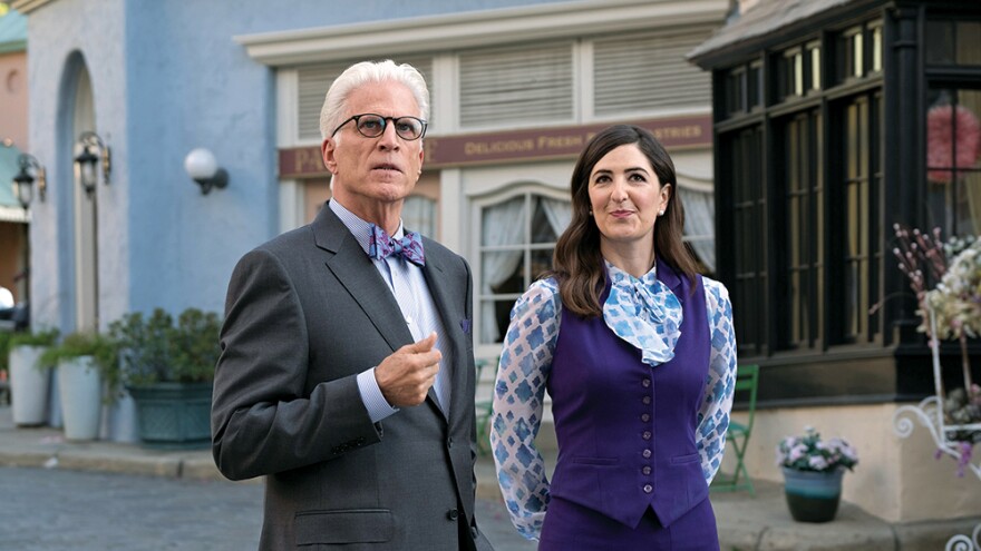 D'Arcy Carden stars along with Ted Danson in NBC's "The Good Place."