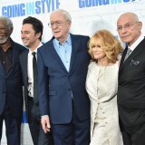 NEW YORK, NY - MARCH 30:  Morgan Freeman, Zach Braff, Michael Canie, Ann-Margret, and Alan Arkin attend the "Going In Style" New York Premiere at SVA Theatre on March 30, 2017 in New York City.  (Photo by Mike Coppola/Getty Images)