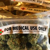 One-ounce bags of medicinal marijuana are displayed at the Berkeley Patients Group March 25, 2010 in Berkeley, California.