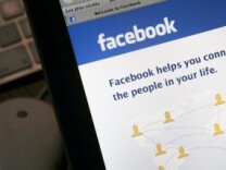 The Internet homepage of the social networking website Facebook.