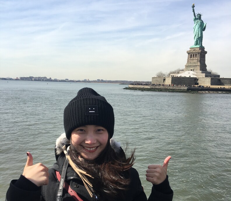 Yinan Liu is from Beijing China. She's a currently a graduate student at USC.  