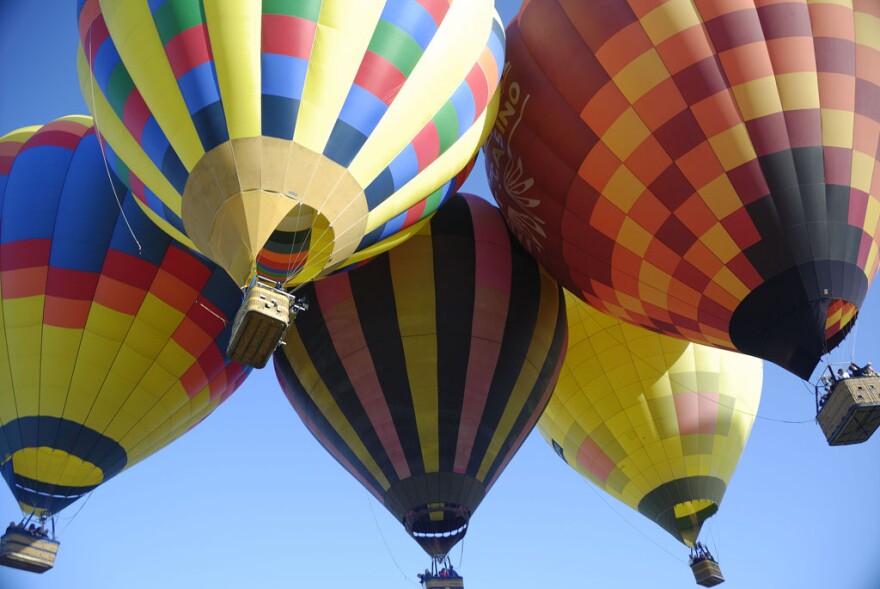 The Temecula Valley Balloon and Wine Festival in 2008.
