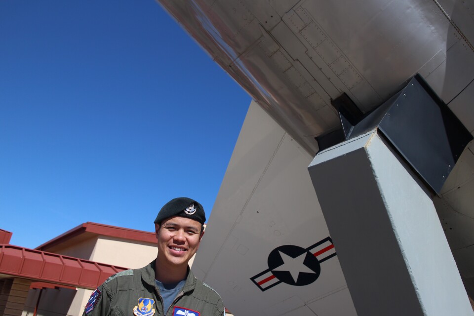 Major Matthew Goh graduated from the U.S. Air Force Test Pilot School June 9, 2017. 