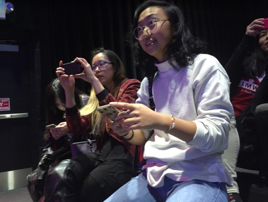 Jenevieve Ting, 23, said she may try comedy again after watching the night's show.