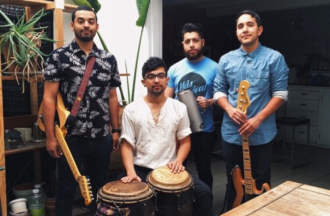 The Afro-Latin band Quintapenas hails from California's Inland Empire.