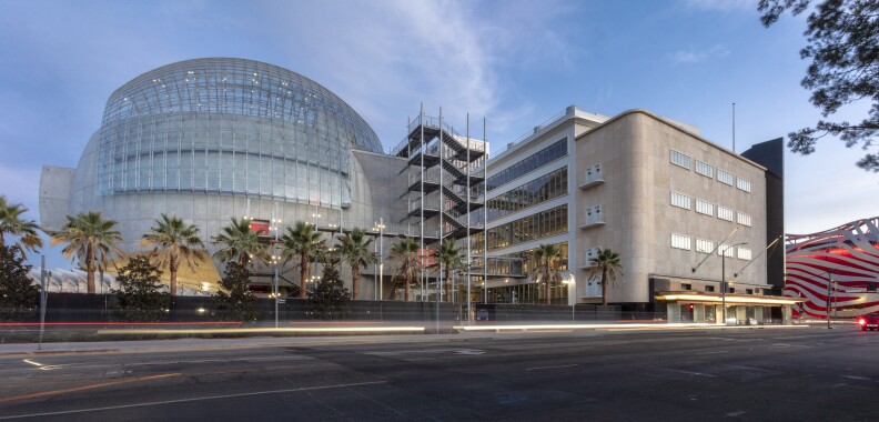 Academy Museum of Motion Pictures, Exterior.
