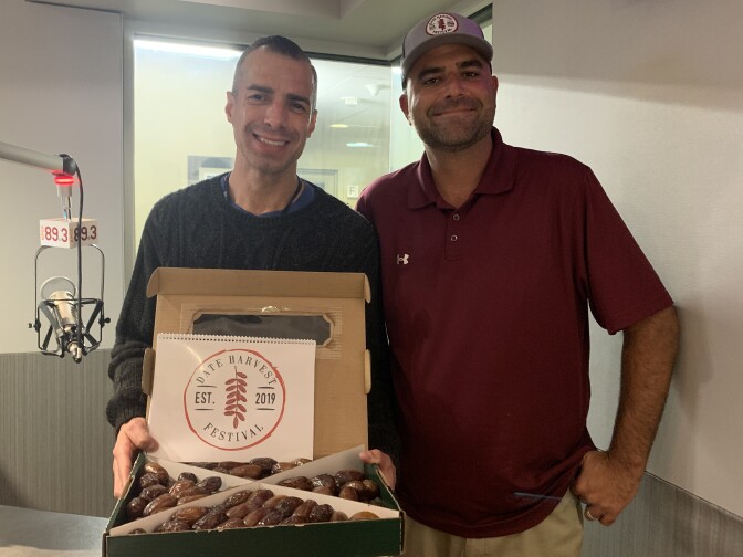 Date farmer Mark Tadros, of Aziz Farms in the Coachella Valley joins A Martinez in studio to discuss re-branding dates for the modern age. 