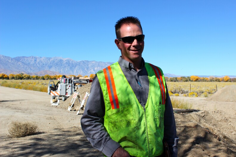 Tim Batchelder grew up in the Owens Valley, and calls high school antics he might have gotten up to on backroads and along drainage ditches "mild." Now he's a labor supervisor for the LADWP. 