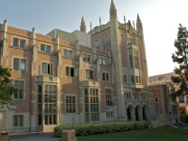 File photo showing Kaufmann Hall, an athletic center on the UCLA campus.