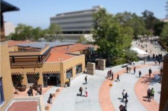 The Student Union on the UC Irvine campus.
