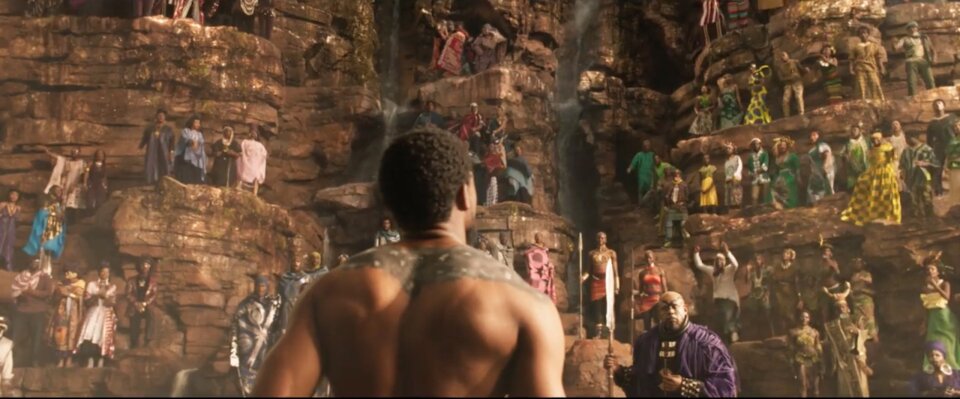 Scene from "Black Panther."